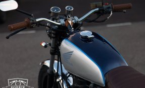 Honda CB400N de 1981 façon Scrambler