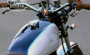 Honda CB400N de 1981 façon Scrambler