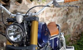 Kawasaki W650 Préparation Tracker - Scrambler - Age of Glory - Egerie Moto