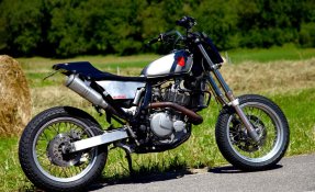 Suzuki 650 DR Tracker Flattrack scrambler - DR650 650DR