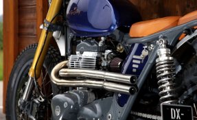 Kawasaki W650 Préparation Tracker - Scrambler - Age of Glory - Egerie Moto