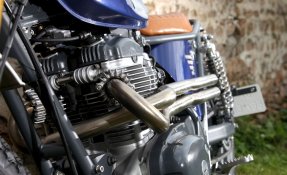 Kawasaki W650 Préparation Tracker - Scrambler - Age of Glory - Egerie Moto