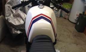 Yamaha XS 850 3 cylindres Café Racer
