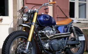 Kawasaki W650 Préparation Tracker - Scrambler - Age of Glory - Egerie Moto