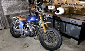 Kawasaki W650 Préparation Tracker - Scrambler - Age of Glory - Egerie Moto